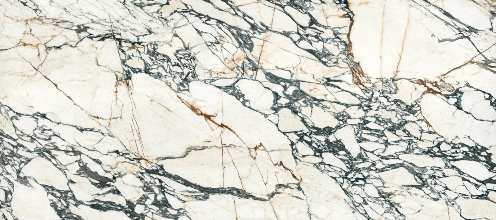 Керамогранит Delfone Фон Da1227Sm06A108N Golden Black Breccia 120x270