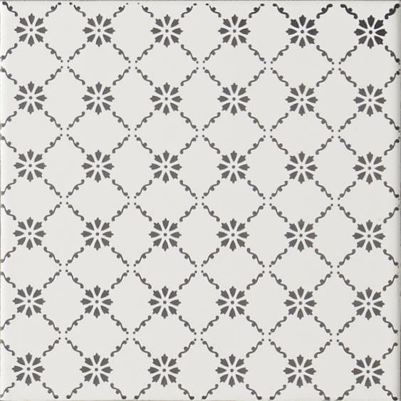 Керамическая плитка Original Style Декор Floral Trellis Grey 15.2x15.2