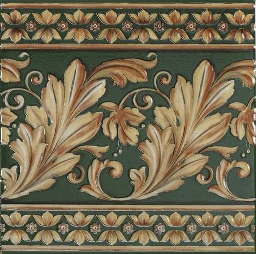 Керамическая плитка Ape Декор Majesty Verde Botella 20x20