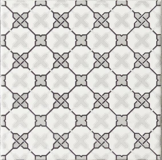 Керамическая плитка Original Style Декор Filigree Grey 15.2x15.2