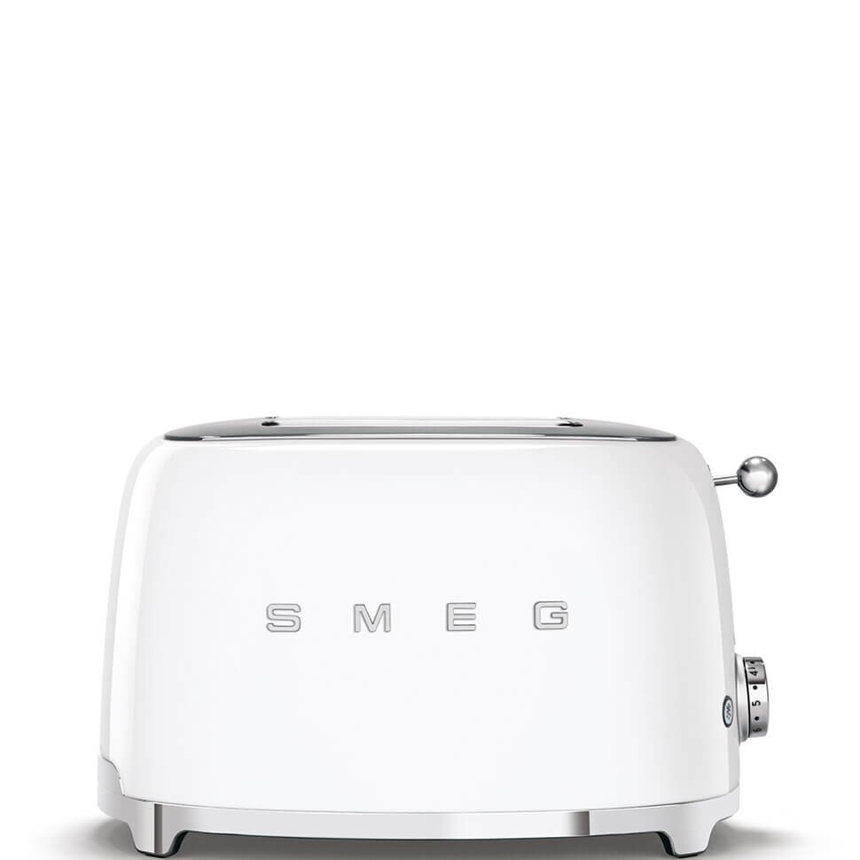 Тостер на 2 ломтика Smeg TSF01WHEU