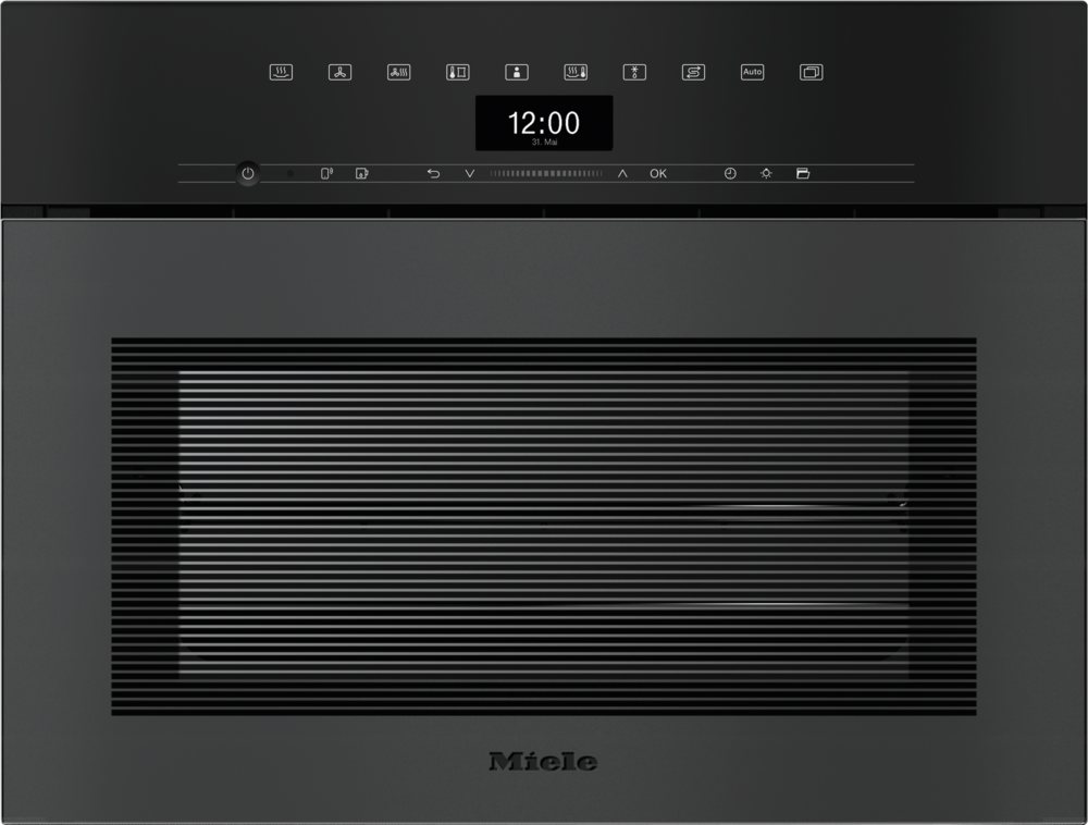 Комби-пароварка Miele DGC 7440 HCX Pro OBSW matt черный обсидиан матовый
