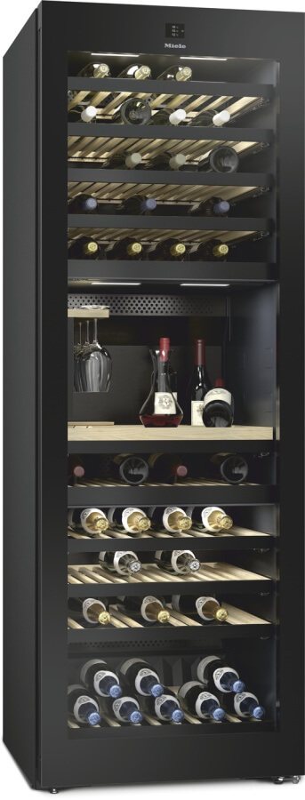 Отдельностоящий винный холодильник Miele KWT4999F obsw