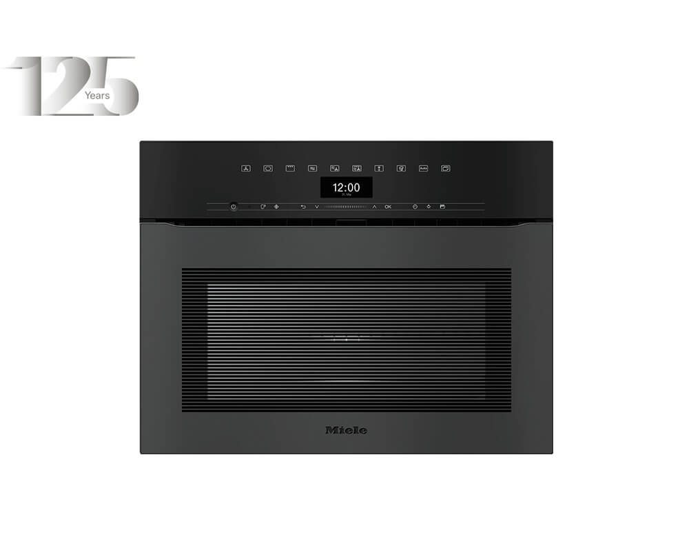 Духовой шкаф с СВЧ Miele H7440BMX 125 Gala Edition OBSW matt черный обсидиан матовый
