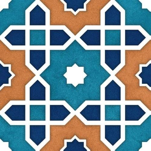 Ennface Pattern Tantora Blue