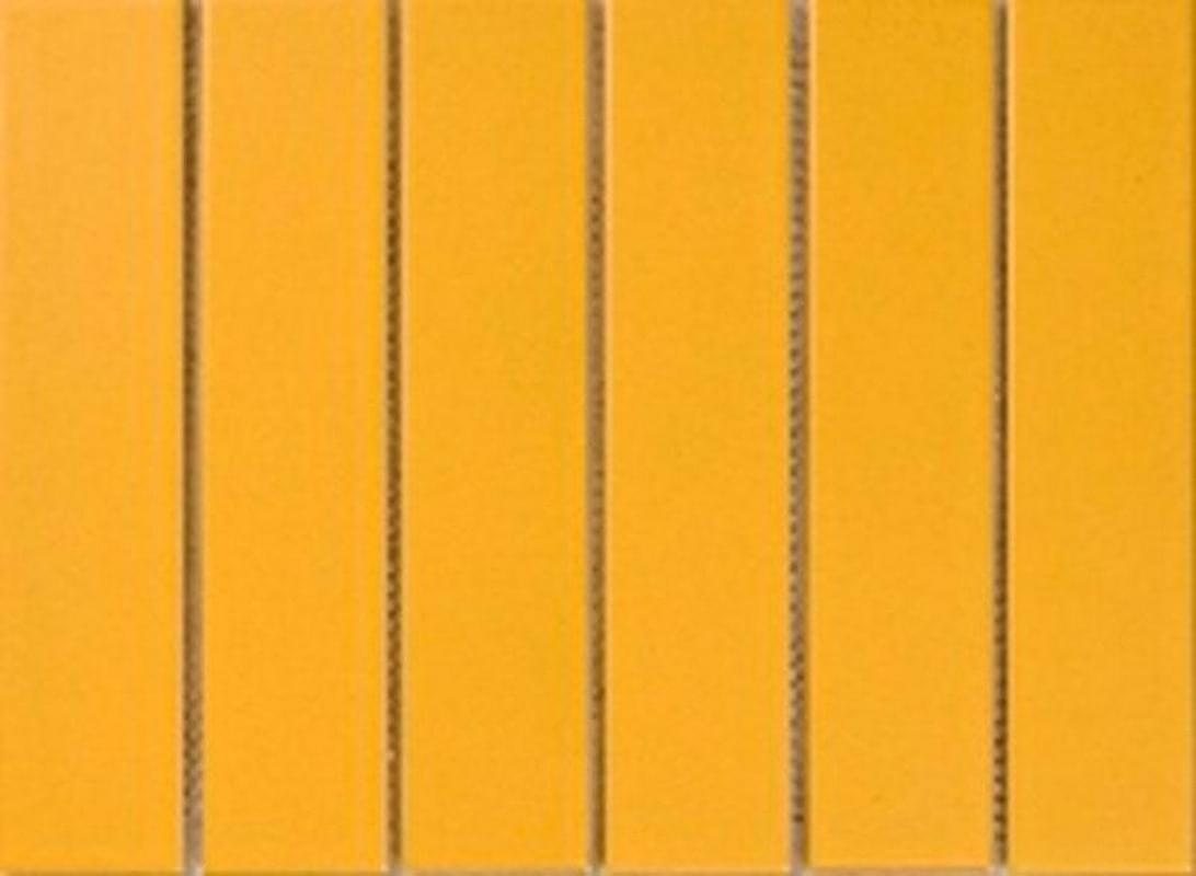 Мозаика Porcelain Mosaic Мозаика Mosaic 4.5X19.5 Желтая Матовая 19.5x28.8