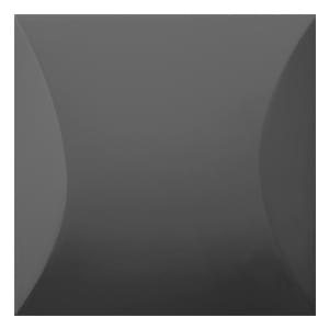 Керамическая плитка Wow Декор Wicker Black Matt 12.5x12.5