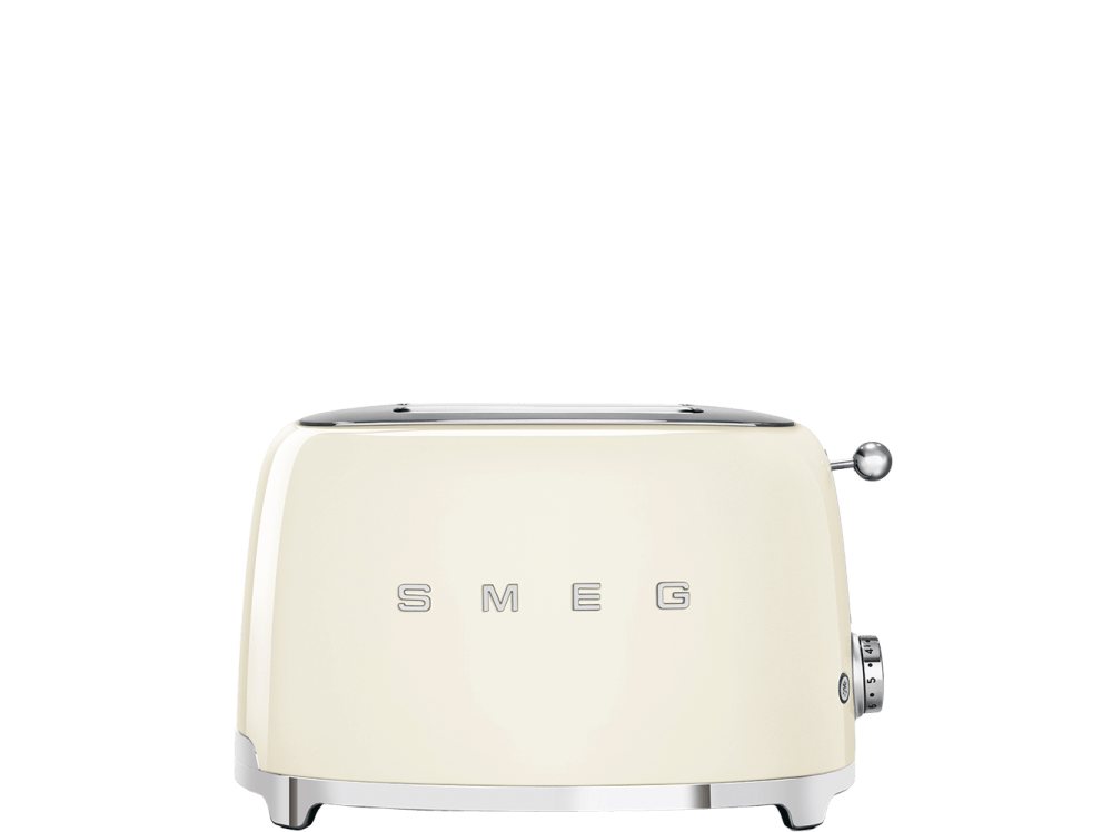 Тостер на 2 ломтика Smeg TSF01CREU кремовый