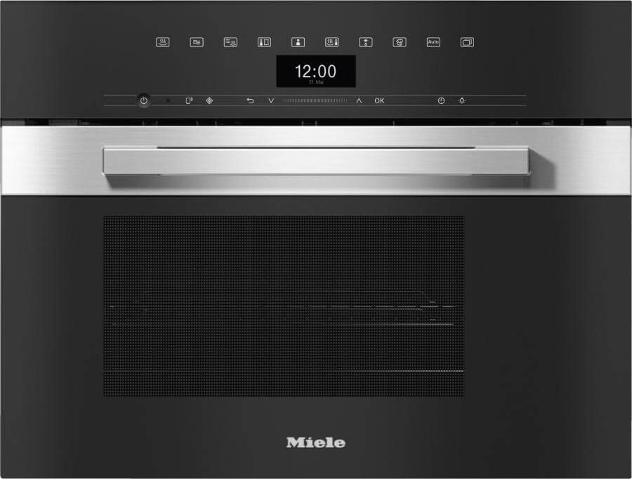 Пароварка с СВЧ Miele DGM7440 EDST/CLST сталь CleanSteel