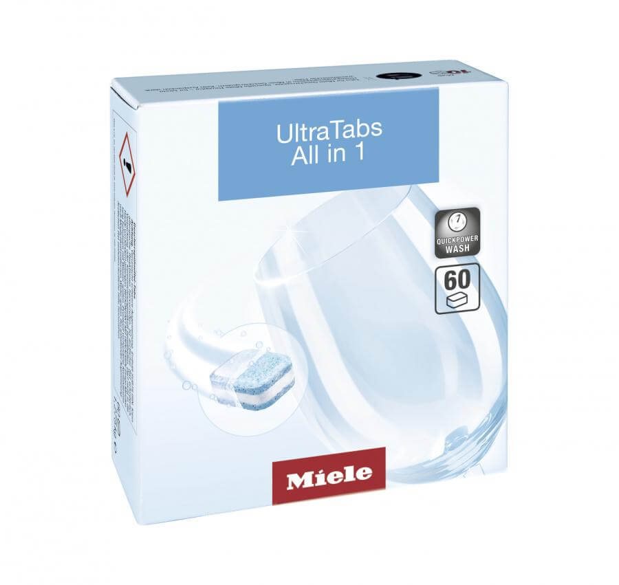 Таблетки для мытья посуды в посудомоечной машине All in 1 Miele (3x20шт)