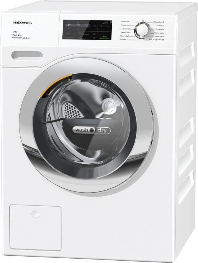 Стирально-сушильная машина Miele WTI370WPM cерии WT1