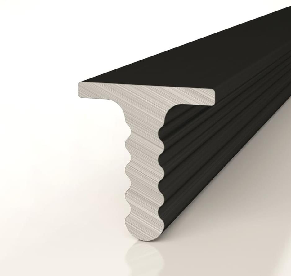 Керамическая плитка Decaro Engineering Профиль D009.3A Black 0x300