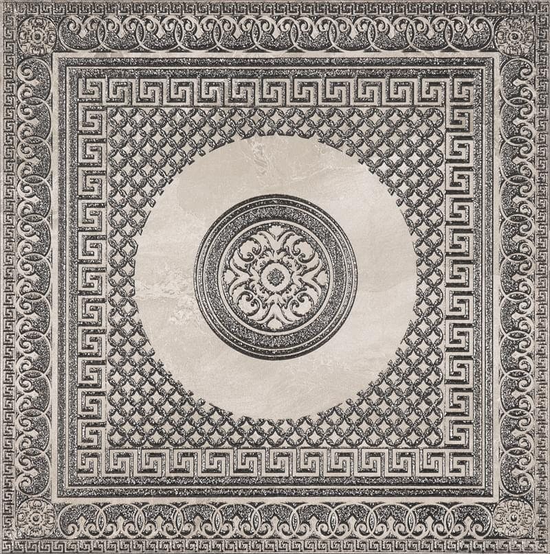 Ceracasa Dolomite Deco Fortune Rect Cinder Plata