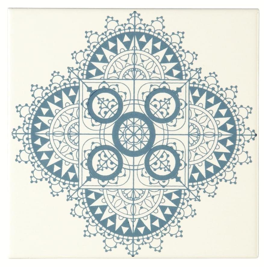 Керамическая плитка Original Style Декор Chantilly Blue 15.2x15.2
