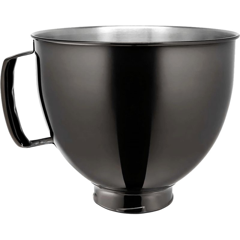 Чаша 4.8 л стальная с PVD покрытием KITCHENAID 5KSM5SSBRB сияющий черный