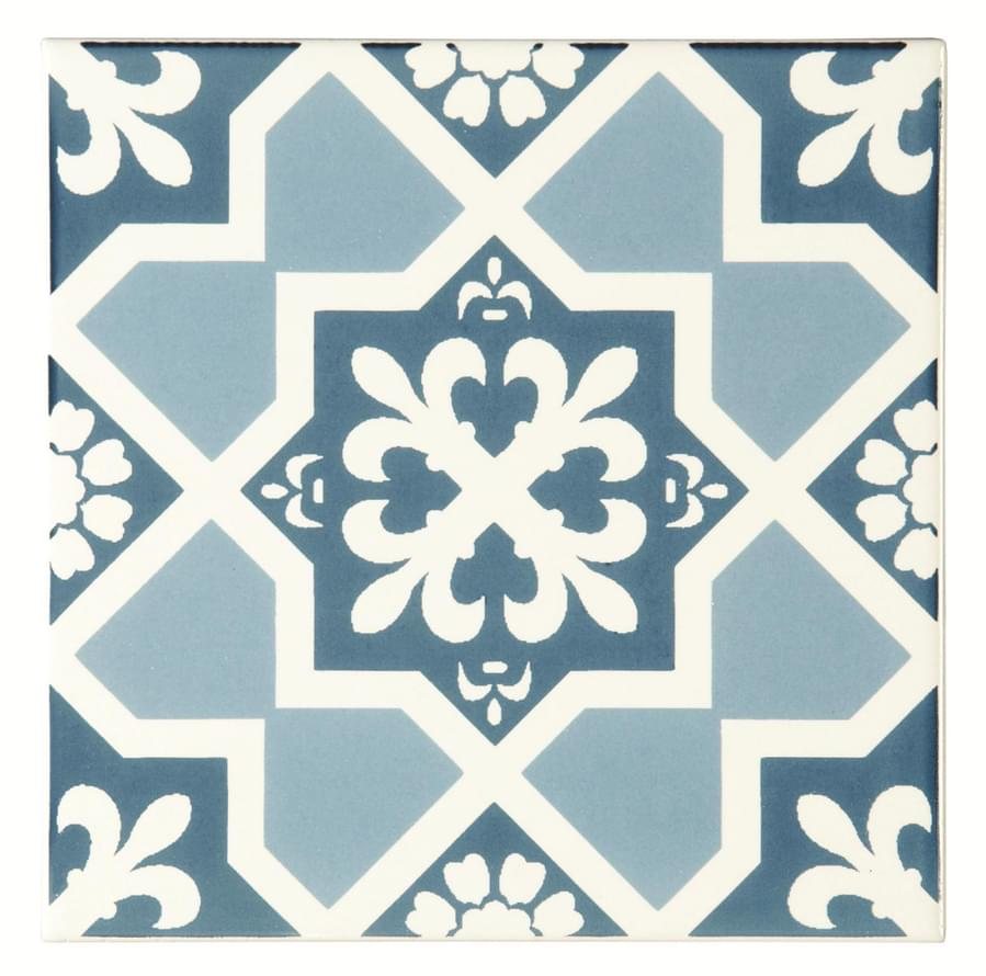 Керамическая плитка Original Style Декор Liberte Blue 15.2x15.2