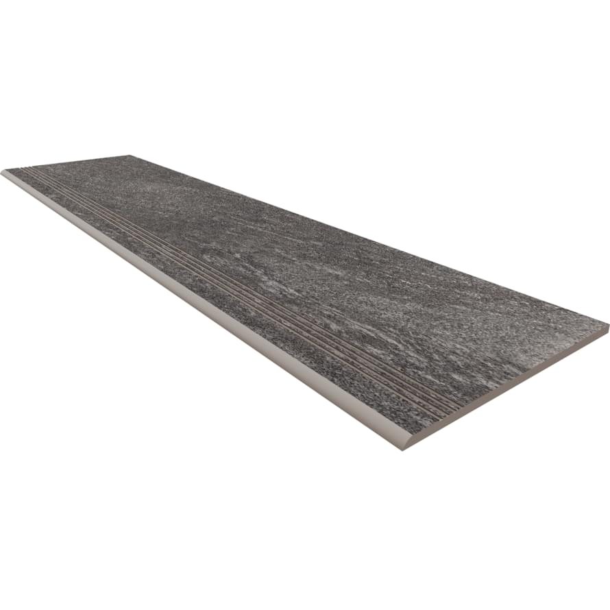Керамогранит Estima Ступень Anthracite 30x120