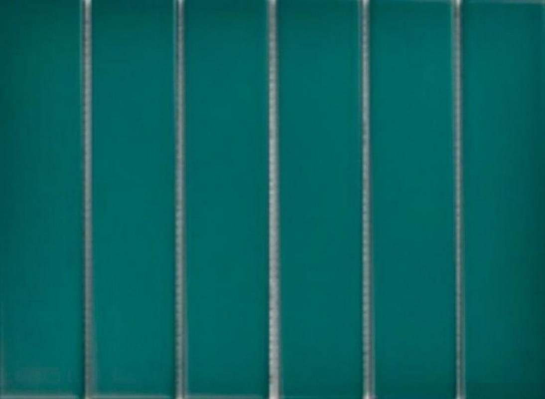 Мозаика Porcelain Mosaic Мозаика Mosaic 4.5X19.5 Зеленая Матовая 19.5x28.8