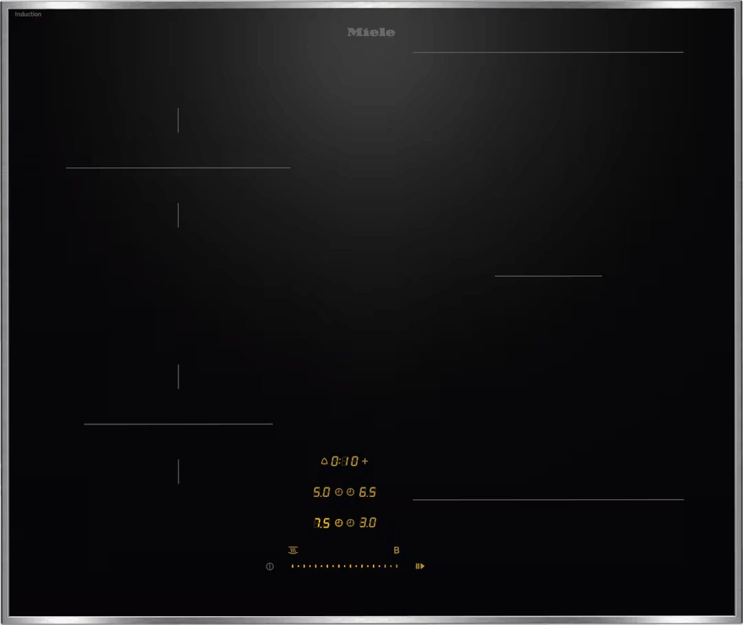 Индукционная панель конфорок Miele KM 8462 FR