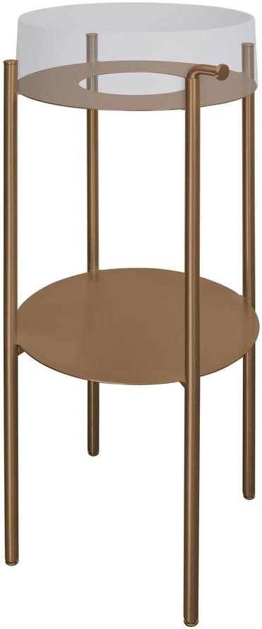 Керамическая плитка Deante Нет Консоль для раковины SILIA напольная бронза