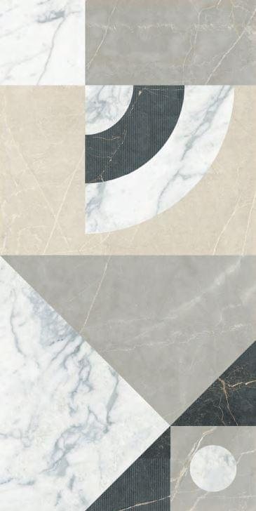 La Fenice Marble Velvet Decoro Frame Line Reactive 3D Rett