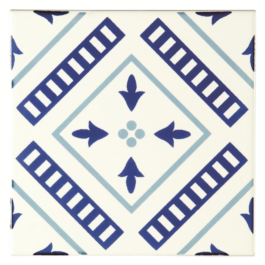 Керамическая плитка Original Style Декор Vannerie Blue 15.2x15.2