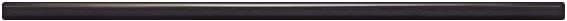 Керамическая плитка Arte Бордюр Glass Strip Black 1.5x44.8