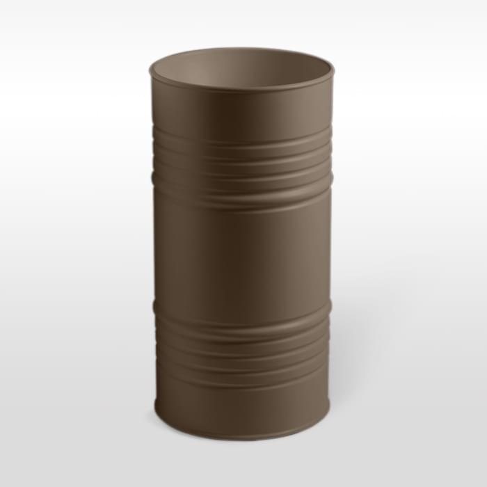 Керамическая плитка Kerasan Напольная пристенная Artwork Barrel Раковина без отверстия напольная слив в пол в комплекте сифон коричневый матовый