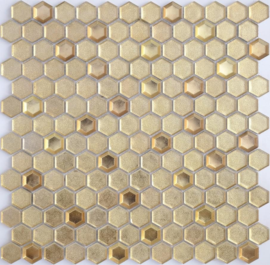 Caramelle Alchimia Aureo Grani Hexagon 13X23