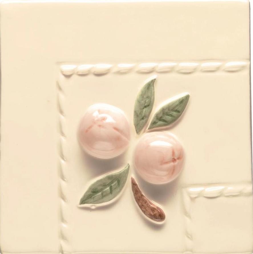 Керамическая плитка Winchester Декор Dado Corner Borders Peach Crabapple Border Corner 10.5x10.5