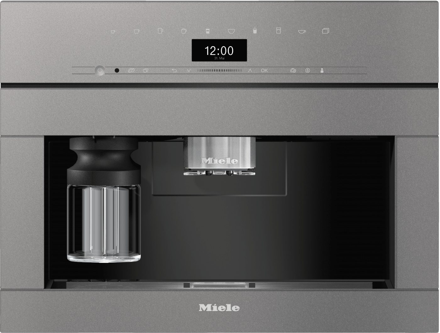 Кофемашина Miele CVA7440 GRGR графитовый серый