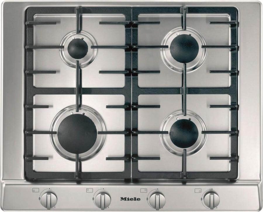 Газовая панель конфорок Miele KM2010 сталь