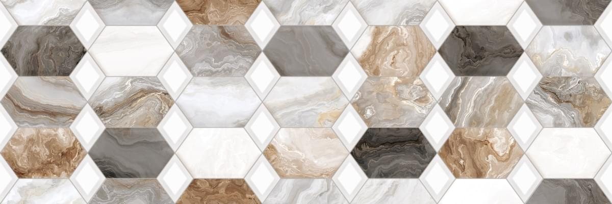 Primavera Hypnose Grey Decor 05 Glossy