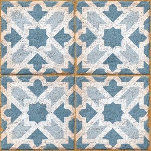 Ennface Pattern Morocco Azure
