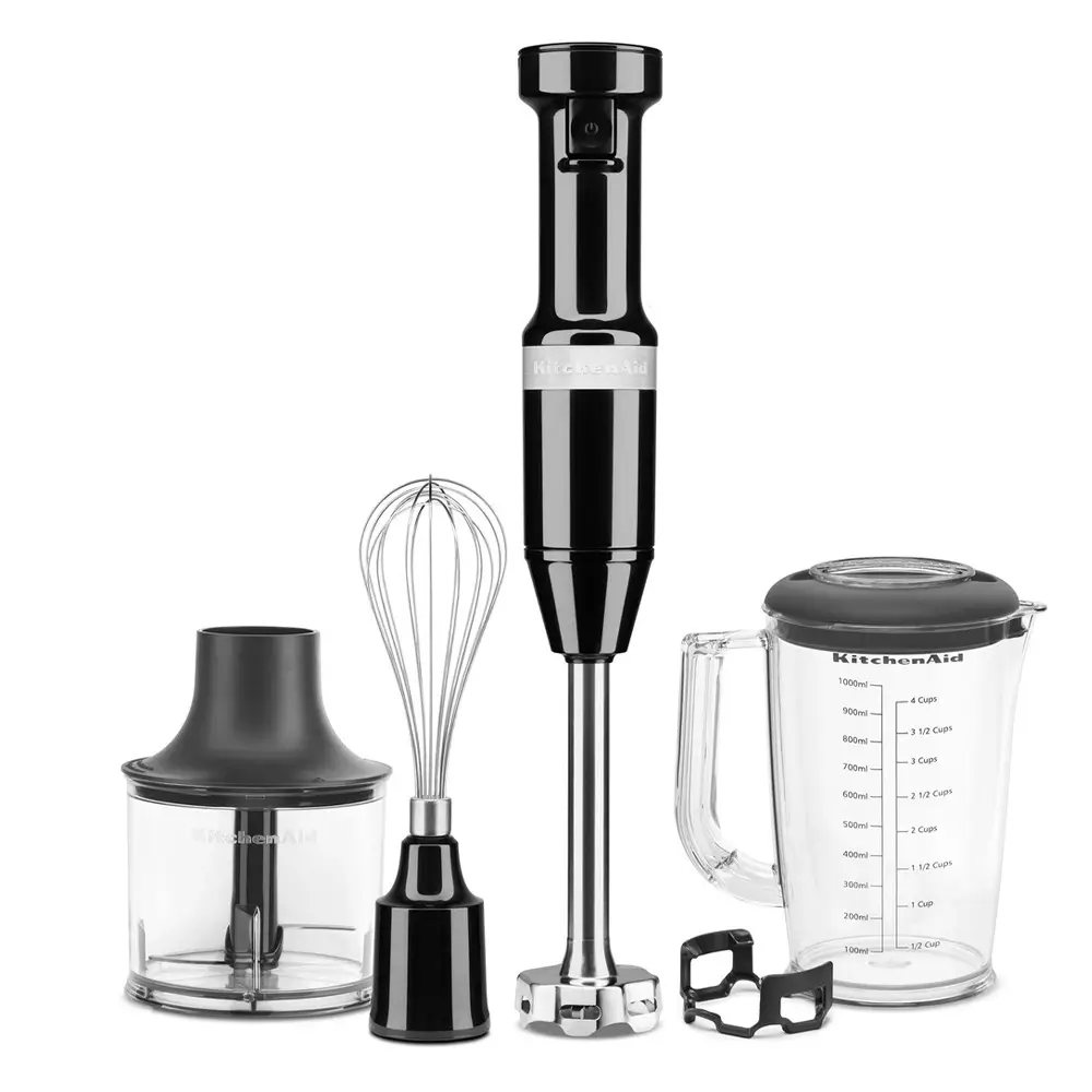 Погружной блендер KitchenAid, 5KHBV83EOB, черный