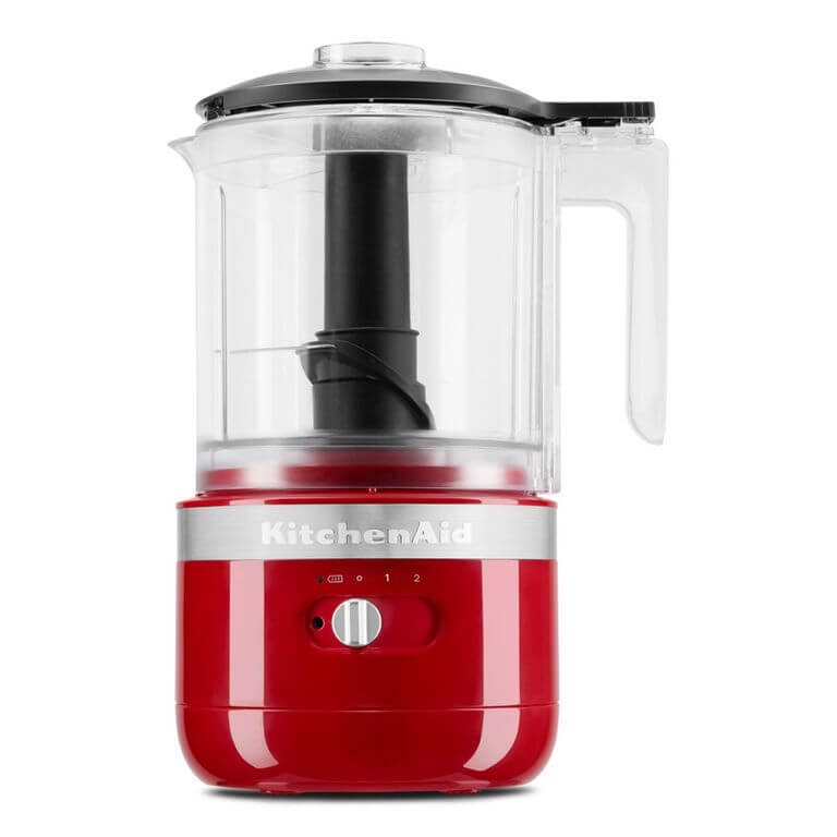 Мини-комбайн кухонный беспроводной KitchenAid 5KFCB519EER 1,18 л. Красный