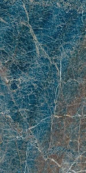 Керамогранит Impronta Italgraniti Фон Blu Saint Laurent Lap Sq 6 mm 160x320