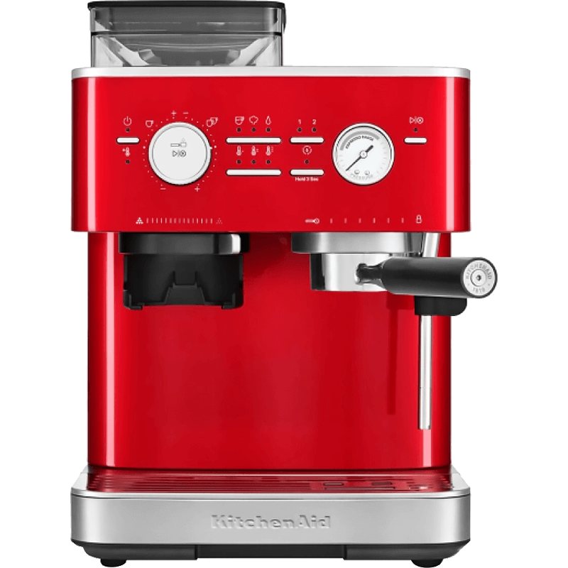 Полуавтоматическая кофемашина KitchenAid 5KES6551ECA, цвет карамельное яблоко