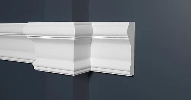 Лепнина Decor Dizayn Молдинг 147 A Молдинг Средний 200x8.4x2.6