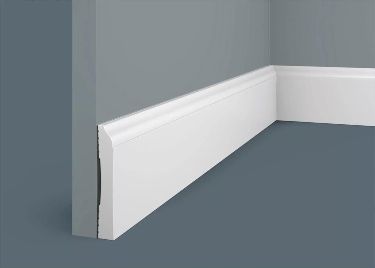 Лепнина Cosca Decor Плинтус Плинтус PX030 8.2x200x1.3