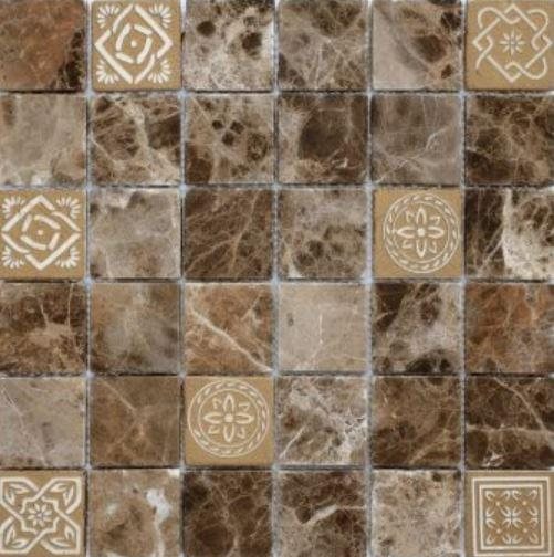 Caramelle Pietrine Emperador Dark Pol 48x48