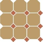 TopCer Octagon Yellow Caramel Dots