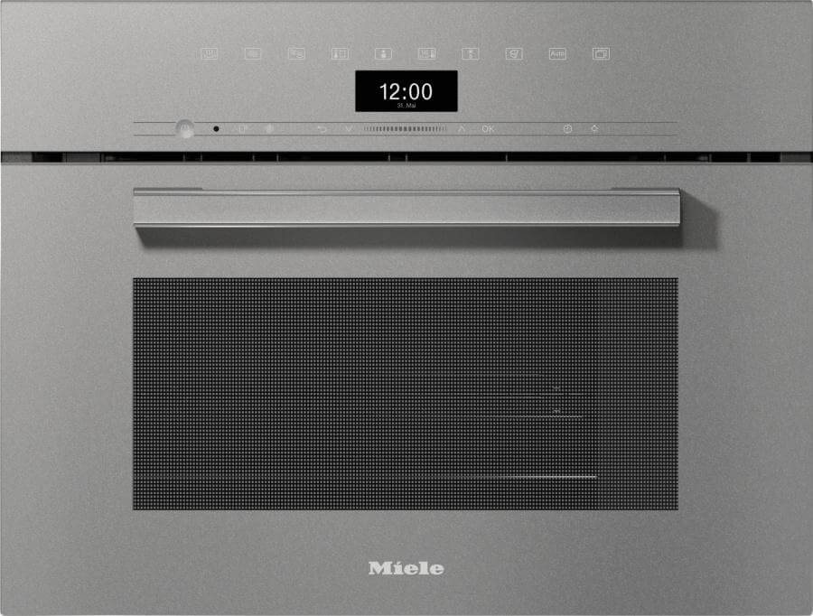 Пароварка с СВЧ Miele DGM7440 GRGR графитовый серый