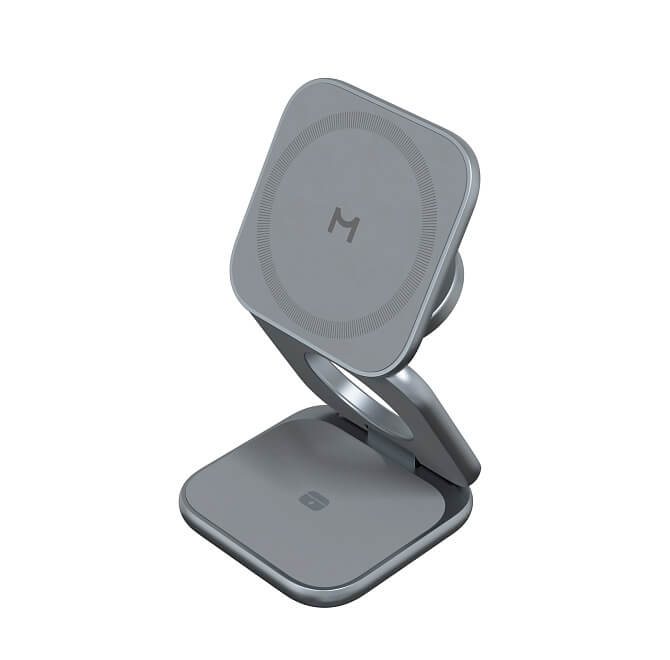 Складное беспроводное зарядное устройство 3 в 1 Magssory Fold Ultra для Apple Midnight