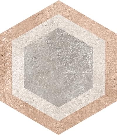 Керамогранит Vives Декор Hexagono Bushmills Multicolor 23.3x26.8