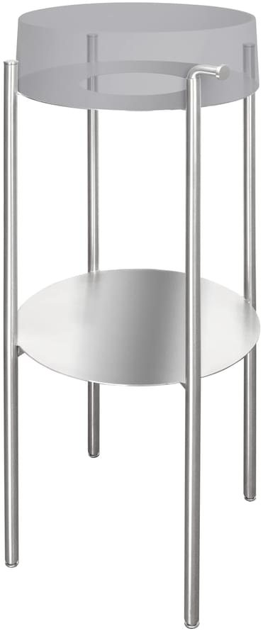 Керамическая плитка Deante Нет Консоль для раковины SILIA напольная хром