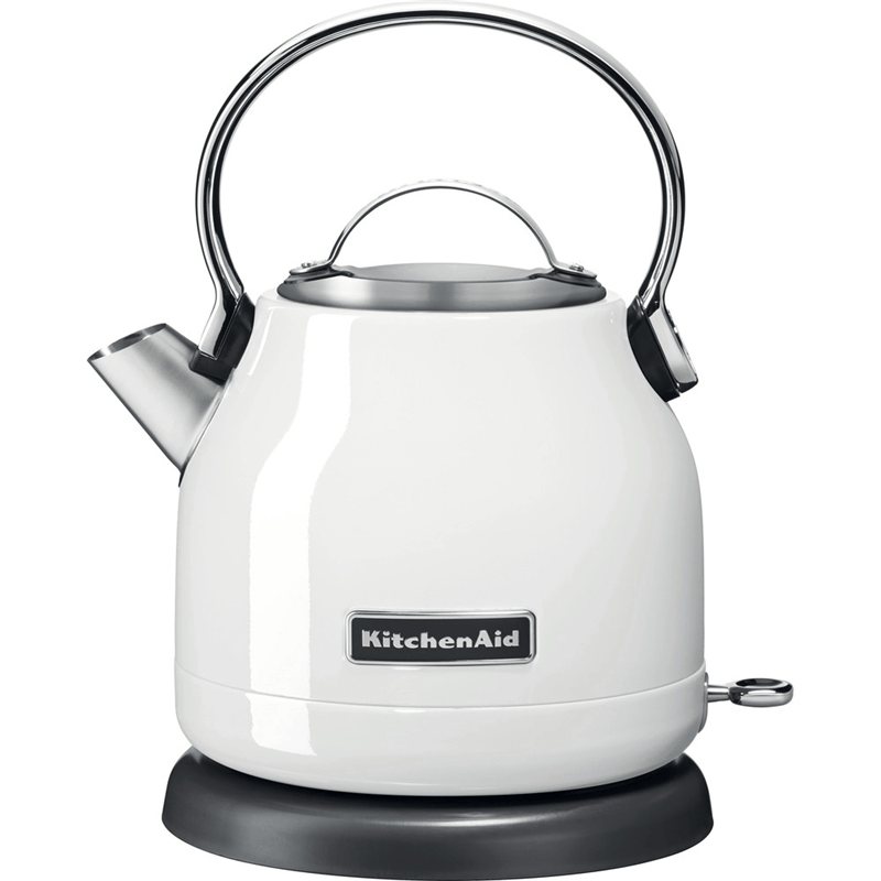 Электрический чайник KitchenAid 5KEK1222EWH Classic, 1.25 л, белый