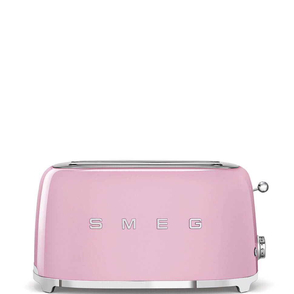 Тостер на 4 ломтика Smeg TSF02PKEU