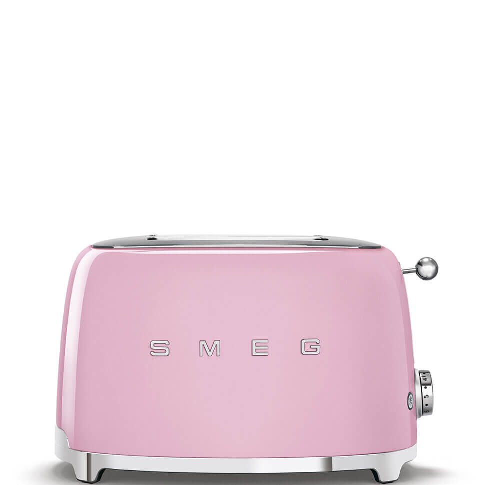 Тостер на 2 ломтика Smeg TSF01PKEU
