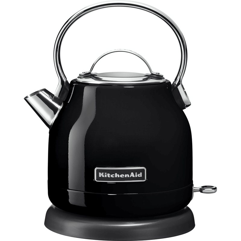 Электрический чайник KitchenAid 5KEK1222EOB Classic, 1.25 л, черный
